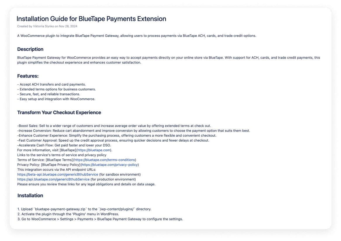 Proactive Plugin Documentation Strategy