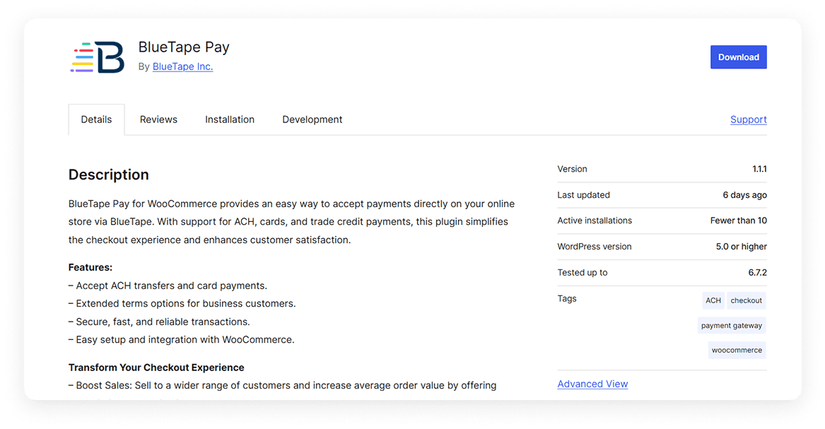 Plugin Development & Key Features