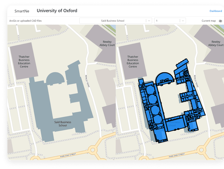 Converting AutoCAD Plans to Geospatially Accurate Maps