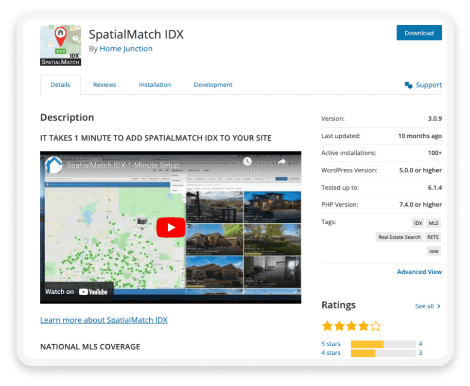 Spatial Match Plugin