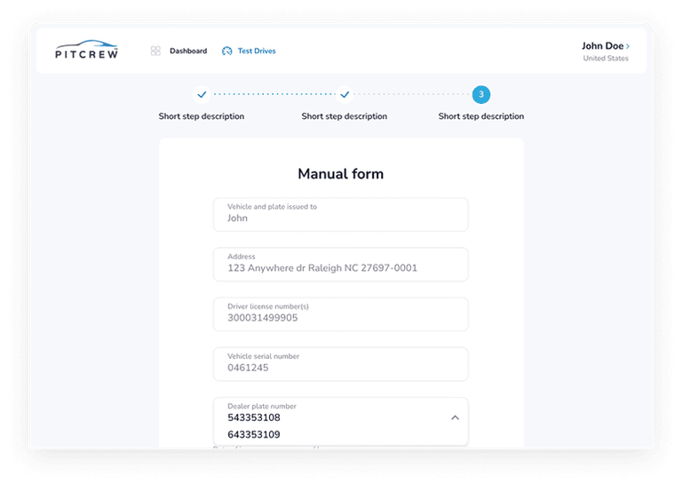 Smart, Multi-Step Onboarding With OCR + Signature Support
