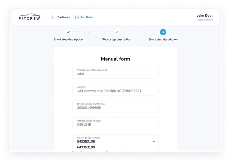 Smart, Multi-Step Onboarding With OCR + Signature Support