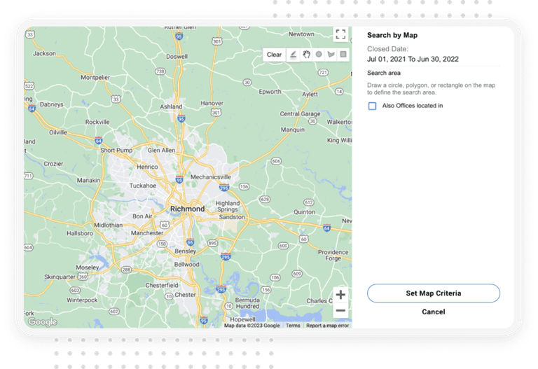 Scalability in Dynamic Data Interaction (Map Mode)